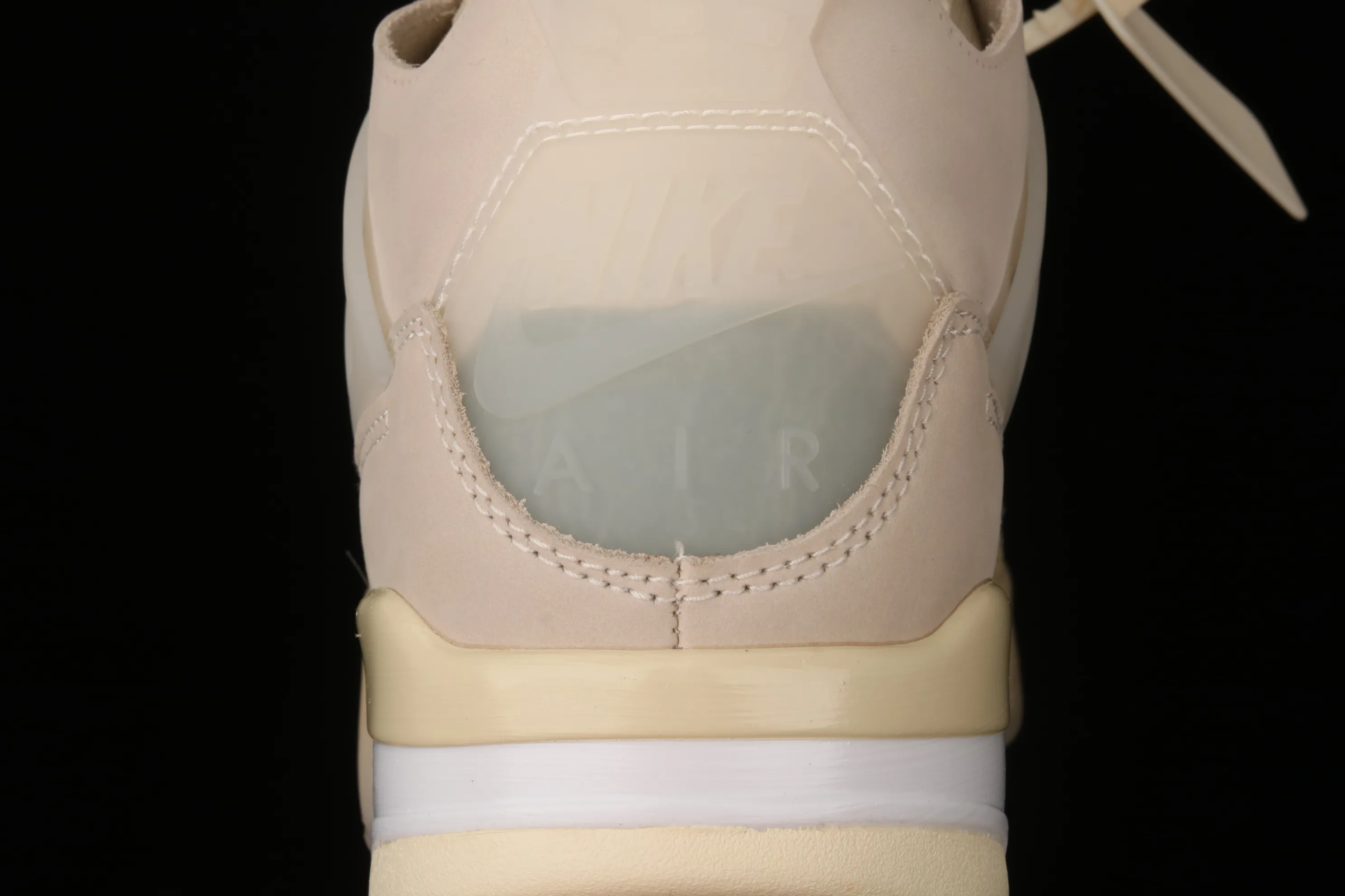 All categories Air Jordan Jordan series basketball shoes Air Jordan 4 pure original OF x Air Jordan 4 Retro "Cream/Sail" AJ4 Joe 4 mid-top retro casual sports culture basketball shoes CV9388-100